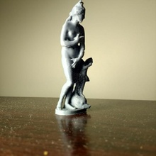 capitolina Venus Roma mármol París lumbrera Francia escanear roma afrodita 3d print model - Mito3D