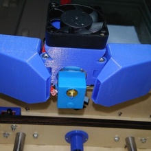 ooling hotend v6 Original Ventilator 40 40mm bauen 3d Drucker Leitung ed3 mgn9h 3d print model - Mito3D