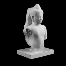 buddha protected naga guimet museum paris scan 3d print model - Mito3D