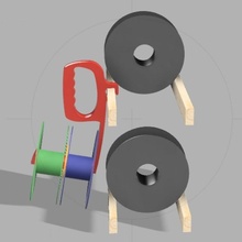 filamento lista suporte Construir 3d impressora desafio 3dnerd 3d print model - Mito3D