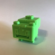 pok lun quête bulbasaur ventilateur art Pokémon jouet 3d print model - Mito3D