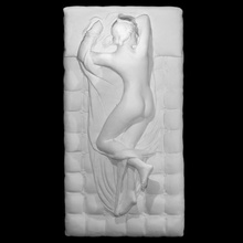 dormir hermafrodito louvre parís francia scan definición belleza helenístico escultura 3d print model - Mito3D
