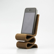 frank gehry muovere sedia iphone amplificatore gadgets elettronica store iphonestand 3d print model - Mito3D