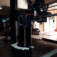 filament roll insert build 3d printer umakhi 3d print model - Mito3D