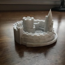 castello formazione scolastica 3d print model - Mito3D