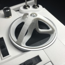 qx7 kardanisch Schutz v4 gimble schonen Teile Regler flexibel Drohne rc Quad Fernbedienung Stöcke Taranis Sender 3d print model - Mito3D