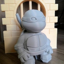 kaplumbağa savaşçı bo Personel hayran Sanat Geek minyatürler ninja heykel oyuncak Katana sai samuray kanalizasyon mınçıka staff melee weapon turtle warrior martial arts 3d print model - Mito3D