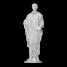 Kadın keçi taramak Roma heykel 3d print model - Mito3D