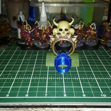 orc waagh ring jewellery ork warhammer rings markfluharty fantasyrings 3d print model - Mito3D