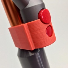 belt tube mount dyson accessories spare parts household vacuum 3d print model - Mito3D