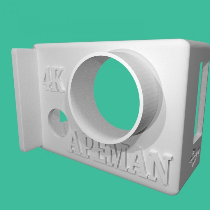 apeman tinkercad 3D print model - Mito3D