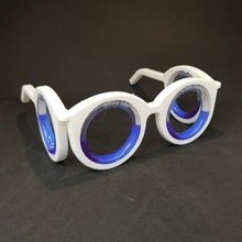 motion sickness glasses fashion & accessories 3d print model - Mito3D