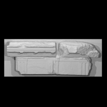 atrium hellenistic house scan architecture fragment 3d print model - Mito3D