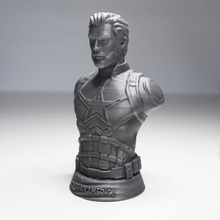 captain america bust - infinity wars fan art cap marvel avengers captain-america 3d print model - Mito3D