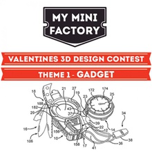 theme 1 gadget & garden 3d print model - Mito3D