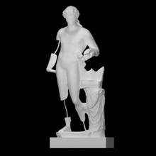 statue apollo kitharodos citharoedus lyre-player scan god worship lyre cithara 3d print model - Mito3D