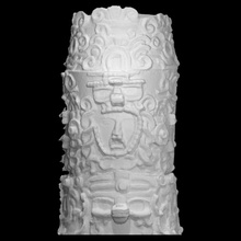 incensiere maya cultura scansione America candela mobilia mitologia scultura utensili religione 3dprint 3dscan Sud digitale eredità culturale scolpito 3d print model - Mito3D