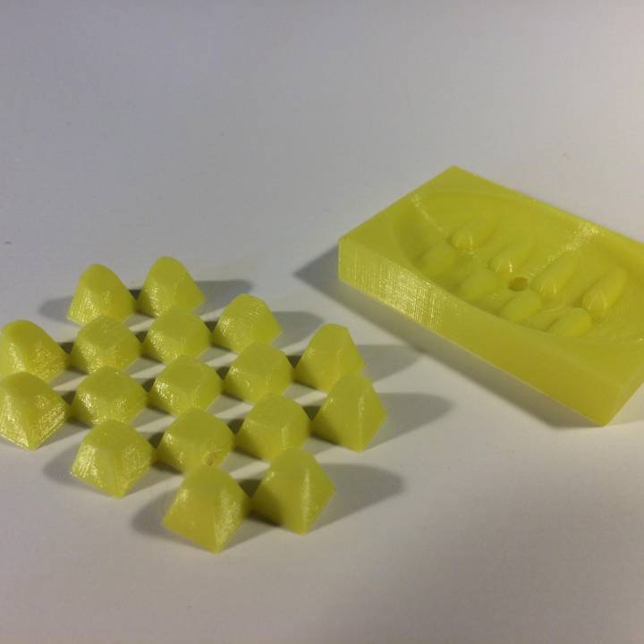 porte savon plat jardin 3D print model - Mito3D