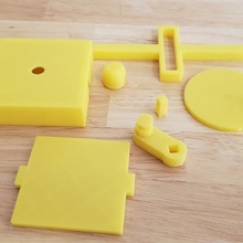 zwecklos Rotation linear Bewegung Maschine Spaß Spielzeug 3d print model - Mito3D