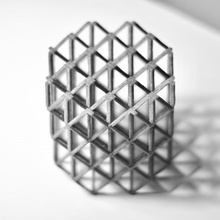 fascinating lattice structure education design modern physics shapes crystal mathematics chemistry decor showcase homedecor minimal tetragonal 3d print model - Mito3D