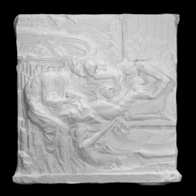 g Psique nacimiento escanear mitología escultura religión alivio bas relief islandés einar jonsson 3d print model - Mito3D