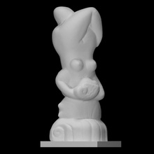 nacimiento Afrodita escanear diosa moderno escultura Adoración caliza resumen mito 3d print model - Mito3D