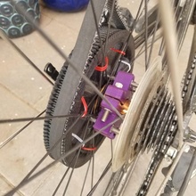 cubo abrazadera bricolaje diy bicicleta eléctrica repuesto partes 3d print model - Mito3D