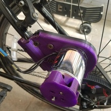 Motor montieren DIY Bike schonen Teile 3d print model - Mito3D