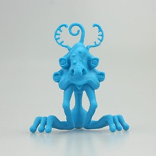 gizemli canavar heykelcik sanat hayranı 3d print model - Mito3D