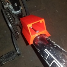 Fahrrad Container Deckel schonen Teile 3d print model - Mito3D