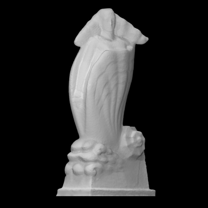 afrodite Varredura deusa moderno adoração calcário resumo 3D print model - Mito3D
