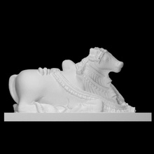 nandi sagrado toro escanear shiva estatua Adoración hinduismo 3d print model - Mito3D