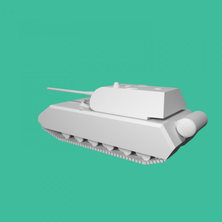 Maus Panzer Basteln 3D print model - Mito3D