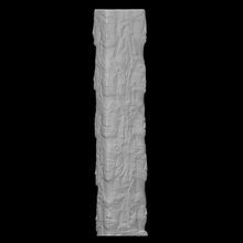 mar Sueños escanear columna moderno escultura alivio resumen caras 3d print model - Mito3D