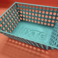 basket holes & garden 3d print model - Mito3D