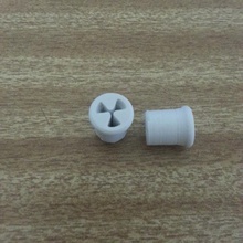 radioattivo simbolo 10mm orecchio barella gadgets elettronica spina 3d print model - Mito3D