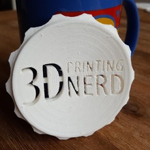 3d impressão nerd Makercoin ventilador arte fusion360 3dprintingnerd Joeltelling 3dpn 3d print model - Mito3D