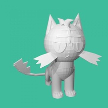 kopya pokemon litten tinkercad 3d print model - Mito3D