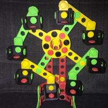 clickaloo mechanisch Ferris Rad Spielzeuge Spiele Riesenrad 3d print model - Mito3D