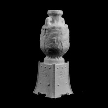 vaso petit palais parigi scansione 3d print model - Mito3D