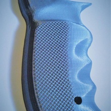 padronizado apertos convés blaster Cruz lâmina hachura bladerunner corredor Escotilha 3d print model - Mito3D