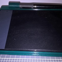 huion h420 420 Tablette Stand Stift Deckel schonen Teile Zeichnung 3d print model - Mito3D