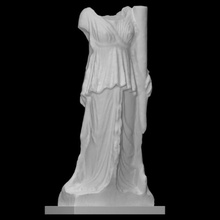 statua artemis hecate musa scansione dea scultura artemide ecate 3d print model - Mito3D