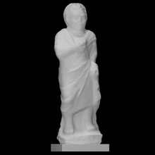 heykel erkek gençlik Kuros taramak Antik şekil 3d print model - Mito3D