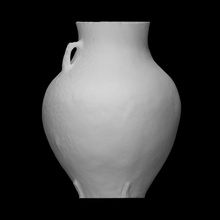 anfora scansione vaso nave bronzo età presto 3d print model - Mito3D