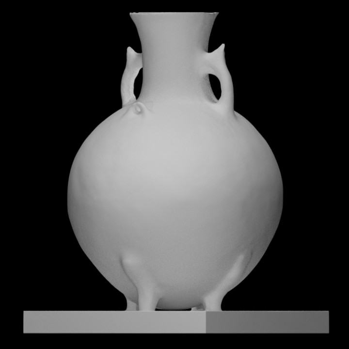 amphore analyse vase navire poterie céramique 3D print model - Mito3D