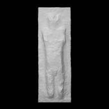 copy funerary relief scan figure human sculpture bronzeage 3d print model - Mito3D