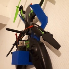 dromida ominus Rayvore quadcopter mur monter drone organisateur 3d print model - Mito3D