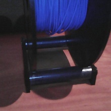 simplest 1kg spool holder simple upcycle 3d print model - Mito3D