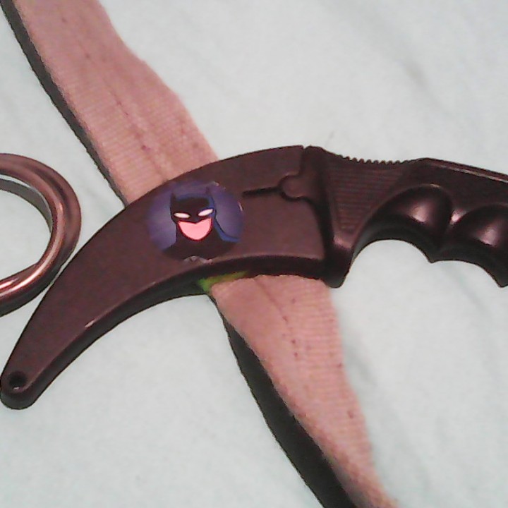 utility belt loop attachment knife 3D print model - Mito3D